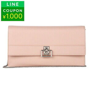 Furla Villa Clutch Shoulder Bag Pink